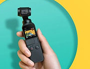 Die neue DJI Osmo Pocket Handheld-Kamera hält die wichtigsten Momente des Lebens spielend leicht fest (©Foto: DJI Europe)